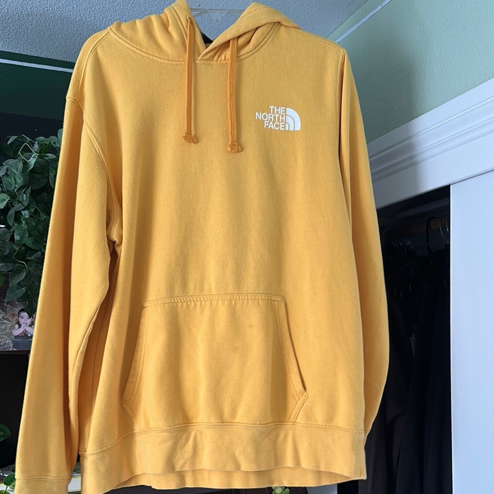 The North Face Yellow Hoodie